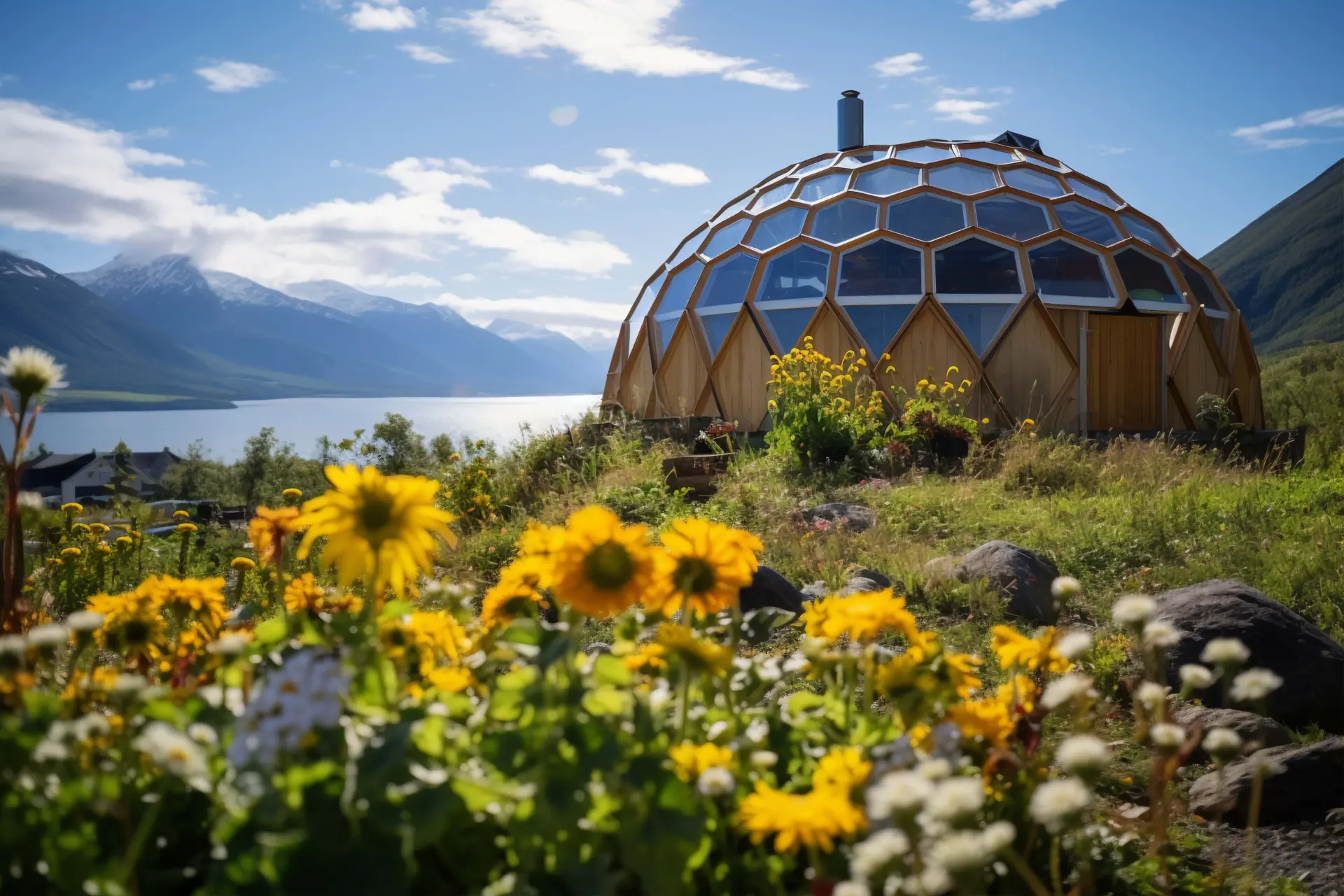 Sustainable travel concept